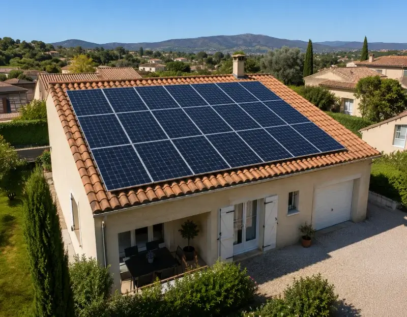 Prime à l'autoconsommation panneaux solaires Villeneuve-de-Rivière — aide financière de l'État